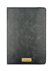 Чехол книжка на планшет универсальная 11" 360 шов "Вертикаль" black