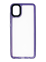 Чехол TPU+PC Colorside для Samsung A05 clear/purple