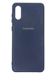 Силіконовий чохол Full Cover для Samsung A02 midnight blue my color