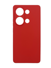 Силиконовый чехол Full Cover для Xiaomi Redmi Note 13 4G red Full Camera без logo