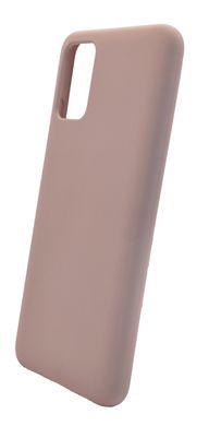 Силіконовий чохол Full Cover для Samsung A02S pink sand без logo