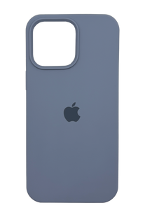 Силиконовый чехол Full Cover для iPhone 14 Pro Max lavender grey