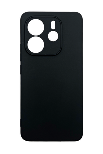 Силиконовый чехол Slim для Xiaomi Redmi Note 14 4G black 1.2mm Full Camera