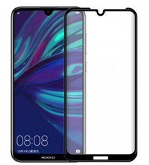 Защитное 2.5D стекло Люкс FullGlue для Huawei Y6P/Honor 9A (2020) black