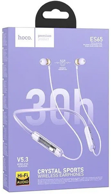 Навушники бездротові Hoco ES65 Dream sports Bluetooth purple