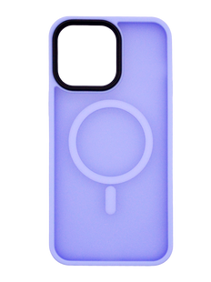 Чохол TPU+PC Metal Buttons with MagSafe Colorful для iPhone 14 dasheen