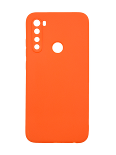 Силиконовый чехол Candy Full Camera для Xiaomi Redmi Note 8T orange