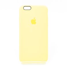 Силиконовый чехол Full Cover для iPhone 6 new yellow