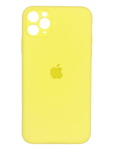 Силиконовый чехол Full Cover для iPhone 11 Pro Max mellow yellow Full Camera