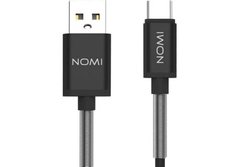 Кабель Nomi DCMQ 10c USB Type-C 1м Black
