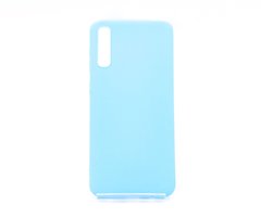 Силиконовый чехол Soft Feel для Samsung A50/A50S/A30S light blue Candy