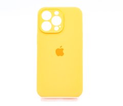Силіконовий чохол Full Cover для iPhone 13 Pro papaya (kumquat) Full Camera