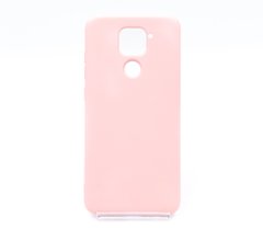Силіконовий чохол Full Cover для Xiaomi Redmi Note 9 pink без logo