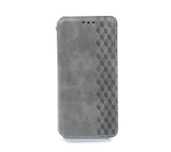 Чохол-книжка шкіра для Samsung A24 4G grey Getman Cubic PU