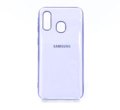 Накладка Soft Glass для Samsung A40 glicine
