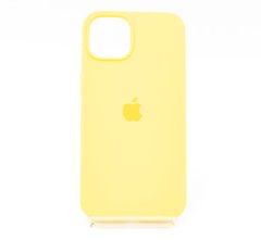 Силіконовий чохол Full Cover для iPhone 13 yellow