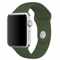 Силіконовий ремінець для Apple Watch Sport Band 42/44mm (S/M & M/L) 3pcs army green