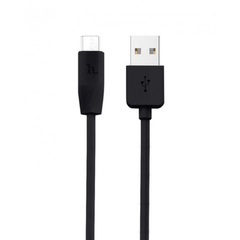 USB кабель HOCO X1 Rapid micro 2.4A 1m black