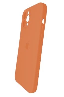 Силиконовый чехол Full Cover для iPhone 12 Pro kumquat Full Camera