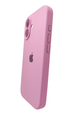 Силиконовый чехол Full Cover для iPhone 17 light pink Full Camera