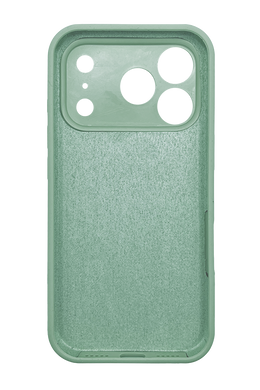 Силіконовий чохол Full Cover для iPhone 17 Pro Max pistachio Full Camera