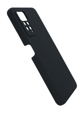 Силіконовий чохол Full Cover для Xiaomi Redmi Note 11 Pro 4G/5G black (AAA) Full Camera без logo