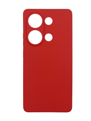 Силиконовый чехол Full Cover для Xiaomi Redmi Note 13 4G red Full Camera без logo