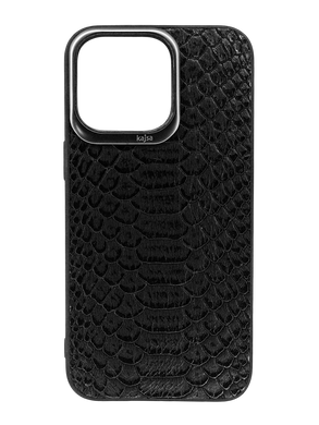 Чохол Kajsa Snake Pattern для iPhone 13 Pro black