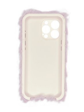 Чохол Fluffy love для iPhone 15 Pro Max purple