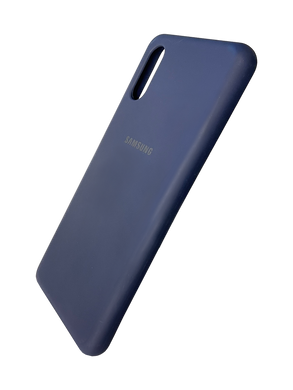 Силіконовий чохол Full Cover для Samsung A02 midnight blue my color