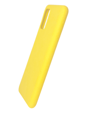 Силіконовий чохол Soft Feel для Samsung A02S (TPU) yellow candy