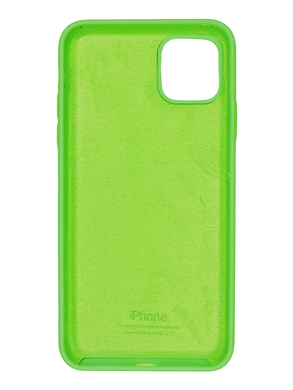 Силіконовий чохол Full Cover для iPhone 11 Pro neon green