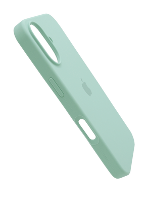 Силіконовий чохол Full Cover для iPhone 16 turquoise