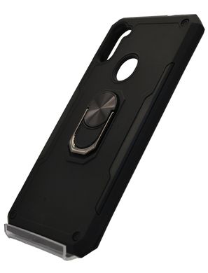 Чохол Serge Ring for Magnet для Samsung A11 black протиударний з магнітним тримачем