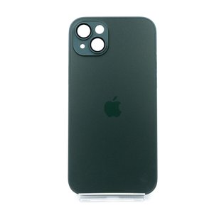 Чохол TPU+Glass sapphire matte case для iPhone 14 Plus cangling green