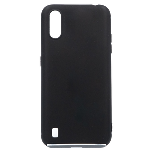 Силіконовий чохол Soft Feel для Samsung A01 black