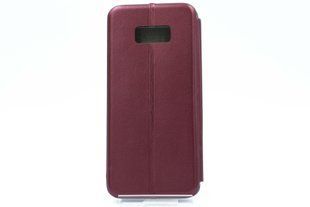 Чохол книжка Original шкіра для Samsung S8+ marsala