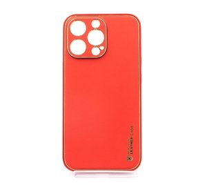 Чохол шкіра Xshield для iPhone 13 Pro red