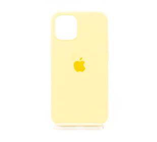 Силіконовий чохол Full Cover для iPhone 12 mini yellow