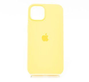 Силиконовый чехол Full Cover для iPhone 13 yellow