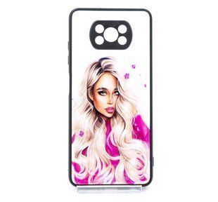 TPU+PC чохол Prisma Ladies для Xiaomi Poco X3 NFC/Poco X3 Pro pink Full Camera