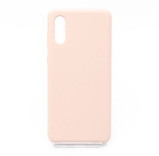 Силіконовий чохол Full Cover SP для Samsung A02 pink sand