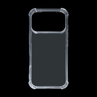 Чехол (TPU) Getman Ease logo для iPhone 17 Pro clear с усиленными углами
