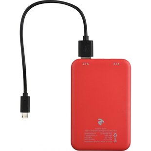 Power Bank GOLF Edge 5000 mAh red