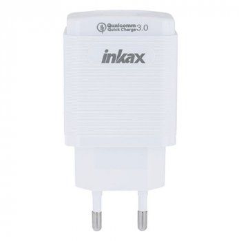 Мережевий зарядний пристрій Inkax CD-24 QC3.0 3.1A 1usb micro white
