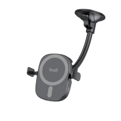 Автотримач CM570B Budi Wireless Car Сharger Phone Holder black