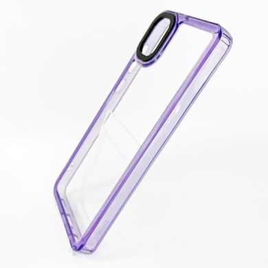 Чохол TPU+PC Colorside для Samsung A05 clear/purple