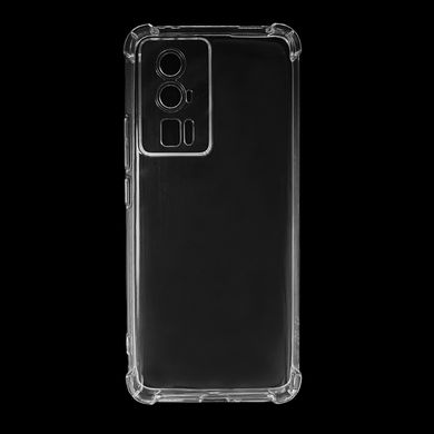 Силіконовий чохол Clear WXD HQ для Xiaomi Poco F5 Pro/Xiaomi Redmi K60 0.8mmFull Camera протиударний