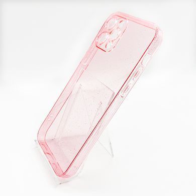 TPU чохол Nova для iPhone 14 Pro pink clear Full Camera