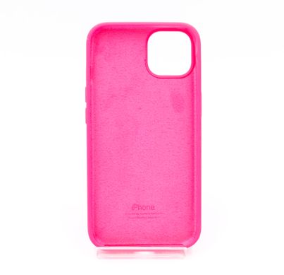 Силіконовий чохол Full Cover для iPhone 13 barbie pink